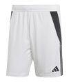 adidas Tiro 24 Short Weiss Schwarz - weiss