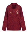PUMA Galatasaray Istanbul Training 1/4 Zip Sweatshirt Kids Rot F03 - rot