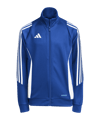 adidas Tiro 24 Trainingsjacke Kids Blau Weiss - blau