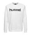 Hummel Cotton Logo Sweatshirt F9001 | weiss - weiss