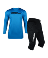 KEEPERSport Torwarttrikot Set Langarm Kids Blau F904 - blau