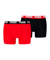 PUMA Everyday Basic 2P Boxershort Rot F011 