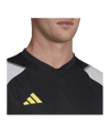 adidas Tiro 23 Competition Trikot Schwarz Grau - schwarz