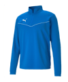 PUMA teamRISE HalfZip Sweatshirt Blau F02 - blau