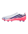adidas F50 Hyperfast League Laceless FG Weiß - weiss