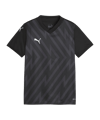 PUMA teamGLORY Trikot Kids Schwarz Weiss F03 