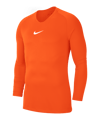 Nike Park First Layer Top langarm Orange F819