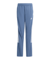 adidas Tiro Trainingshose Kids Blau Weiss - blau