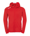 Kempa Player Kapuzenjacke | Rot Weiss F03 - rot