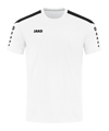 JAKO Power T-Shirt Damen Weiss Schwarz F000 - weiss
