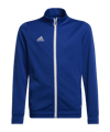 adidas Entrada 22 TK Trainingsjacke | Blau Weiss - blau