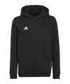 adidas Entrada 22 Hoody Kids Schwarz - schwarz