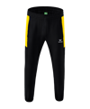 Erima Team Präsentationshose Kids Schwarz Gelb - schwarz