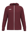 JAKO One Kapuzenjacke Rot F155 - rot