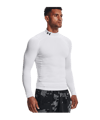 Under Armour CG Compression Mock langarm F100 - weiss