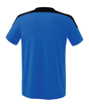 Erima Change by T-Shirt Blau Schwarz - blau