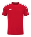 JAKO Power Trikot Kids Rot Weiss F100 - rot