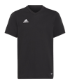 adidas Entrada 22 T-Shirt Kids Schwarz - schwarz