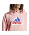 adidas Future Icons Badge of Sport Hoody Rosa - rosa