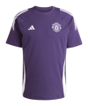 adidas Manchester United Tiro T-Shirt Lila - lila