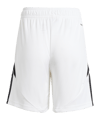 adidas Tiro 24 Short Kids Weiss Schwarz - weiss