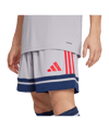 adidas Squadra 25 Short Grau/Rot/Blau - grau