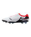 Nike Tiempo Legend X Elite FG Ready Weiss Schwarz Rot F100 - weiss