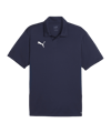 PUMA teamGOAL Poloshirt Blau Weiss F06 - blau