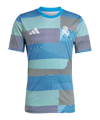 adidas Real Madrid Prematch T-Shirt 2025/2026 Blau - blau