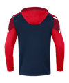 JAKO Performance Hoody Blau Rot F909 - blau