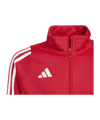 adidas Tiro 24 Trainingsjacke Kids Rot Weiss - rot