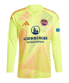 adidas 1.FC Nürnberg TW-Trikot 2024/2025 Gelb - gelb