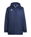 adidas Entrada 22 Stadium Winterjacke Kids Blau - blau