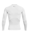 Under Armour HG Compression Langarmshirt F100 - weiss