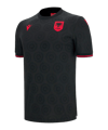 Macron FSHF Albanien Authentic Trikot 3rd WM 2026 Schwarz - schwarz