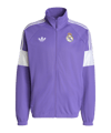 adidas Real Madrid Lfstlr Track Sweatshirt Lila - lila