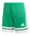 adidas Squadra 25 Short Damen Grün - gruen