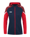 JAKO Performance Kapuzenjacke Damen Blau F909 - blau