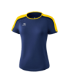 Erima Liga 2.0 T-Shirt Damen Blau Gelb - blau