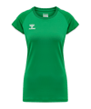 Hummel hmlCORE VOLLEY Stretch T-Shirt Damen F6235 - gruen