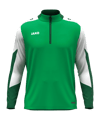 JAKO Dynamic Ziptop Sweatshirt Grün F204 - gruen