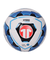 Cawila Fussball 11teamsports Hybrid Technology 290g X-LITE Weiss Blau - weiss