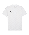 PUMA teamGLORY Trikot Weiss Schwarz Grau F04 - weiss