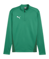 PUMA teamGOAL Training 1/4 Zip Sweatshirt Grün F05 - gruen