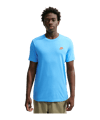Nike Club T-Shirt Blau 