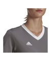 adidas Entrada 22 Trikot Damen Grau Weiss - grau
