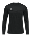 Hummel CHEVRON Schiedsrichtertrikot langarm F2001 - schwarz