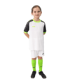 JAKO Iconic Trikot Kids Weiss Schwarz Grün F014 | - weiss