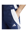 adidas Tiro 24 Slim Trainingshose Blau Weiss - blau