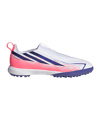 adidas F50 Hyperfast League Laceless TF Kinder Weiß - weiss